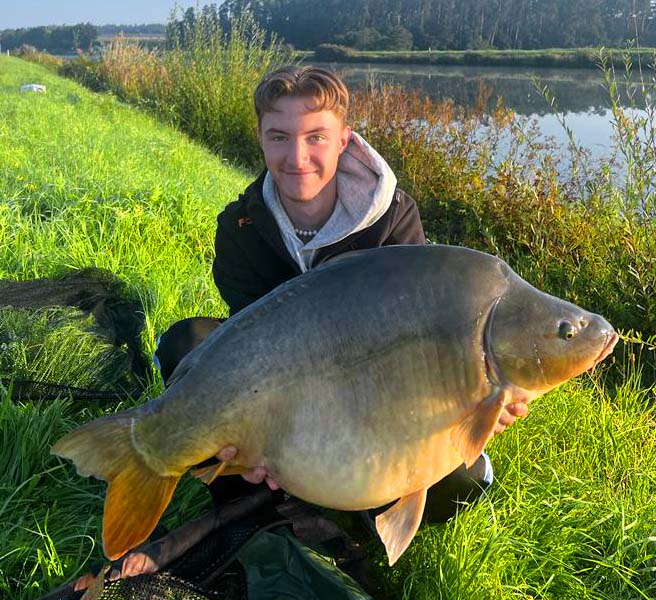 Marcel Kilian Karpfen 90 cm 35 Pfund RMD-Kanal