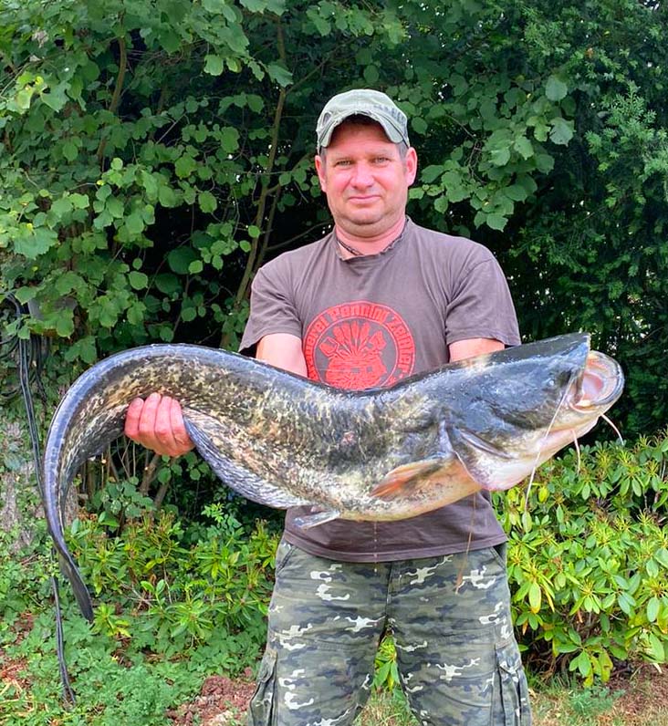 Günther Eckert Waller 120 cm 21 Pfund Wörnitz