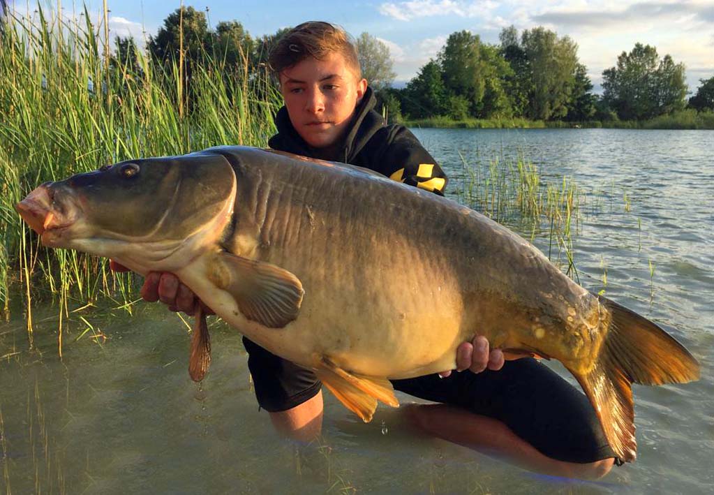 Marcel Kilian Karpfen 24 Pfund Ulrichsee