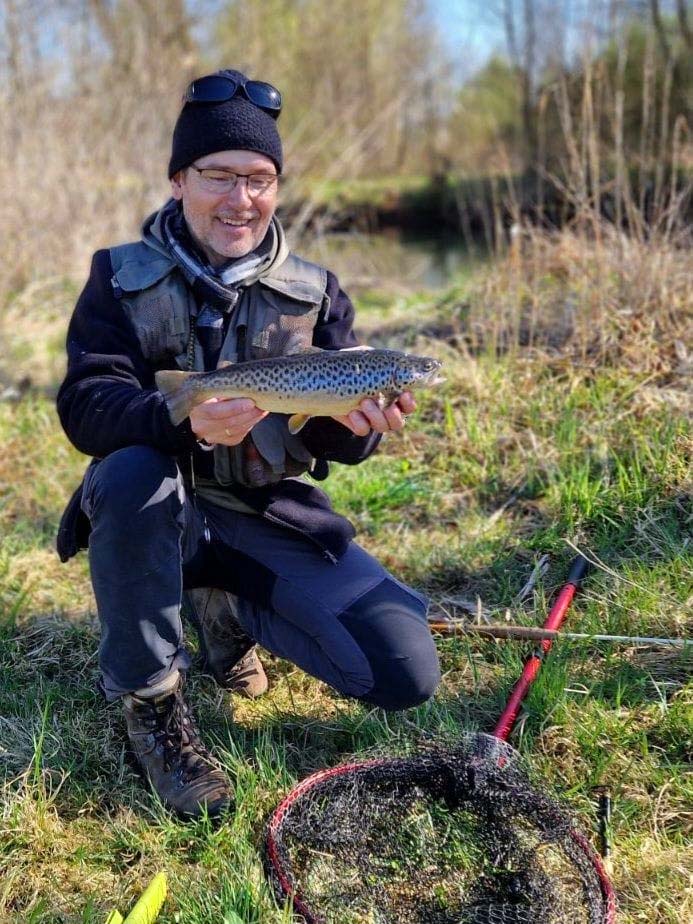 Ulli Mohaupt Bachforelle 38 cm 800g Pegnitz