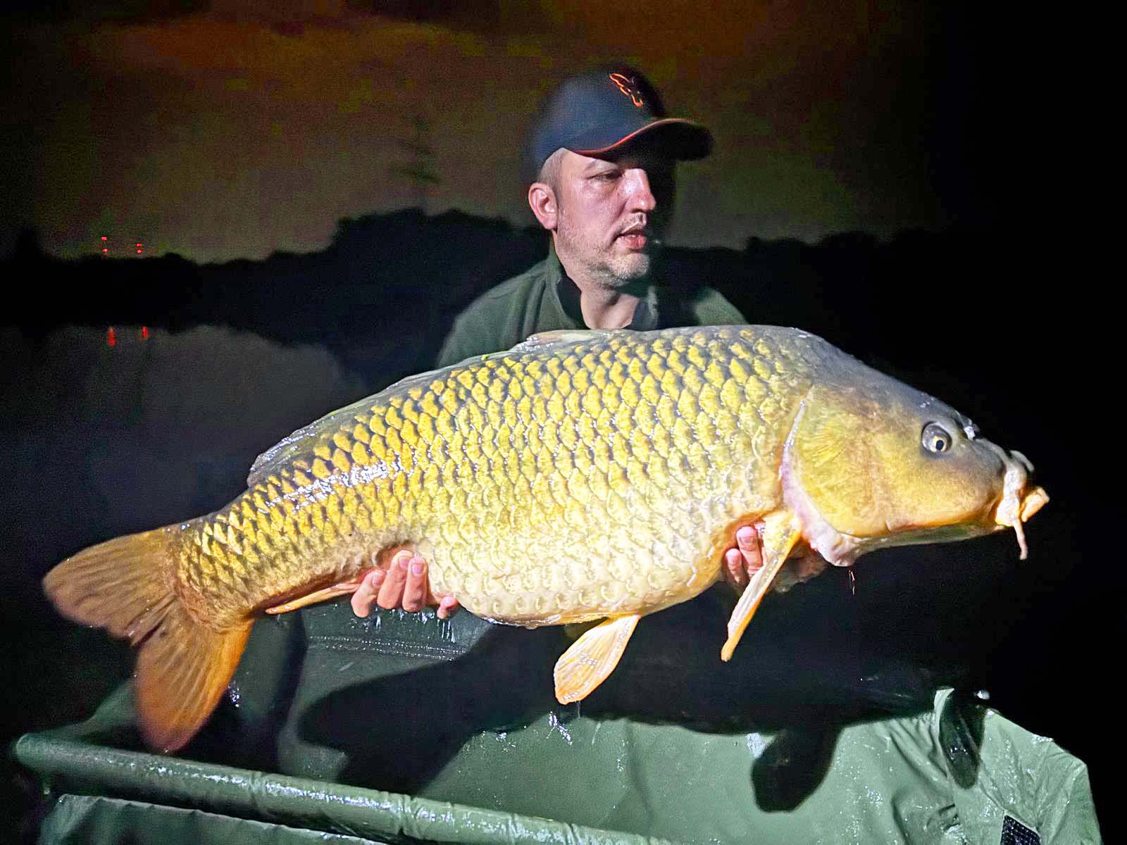 Tobias Lehnert Karpfen 94 cm 40 Pfund Ulrichsee